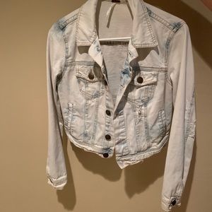 Distressed Denim Jacket